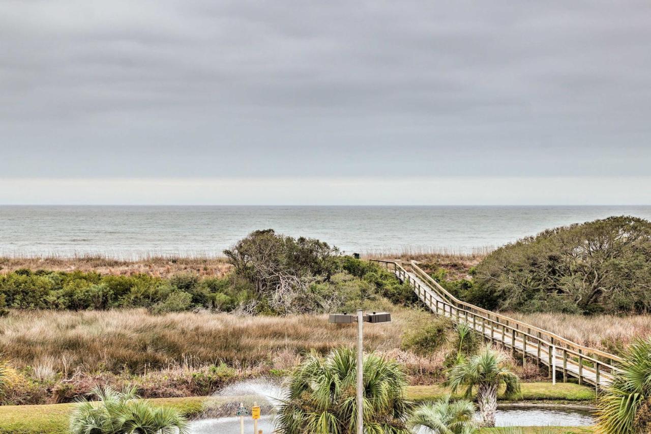 Ocean-View Hilton Head Island Condo Pool, Beach! Kültér fotó